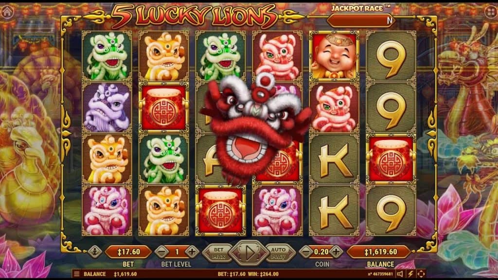 Mengulik Pola Kemenangan Slot 5 Lucky Lions Termudah Pemula